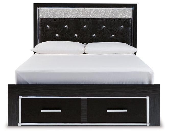 Kaydell Upholstered Panel Storage Bed