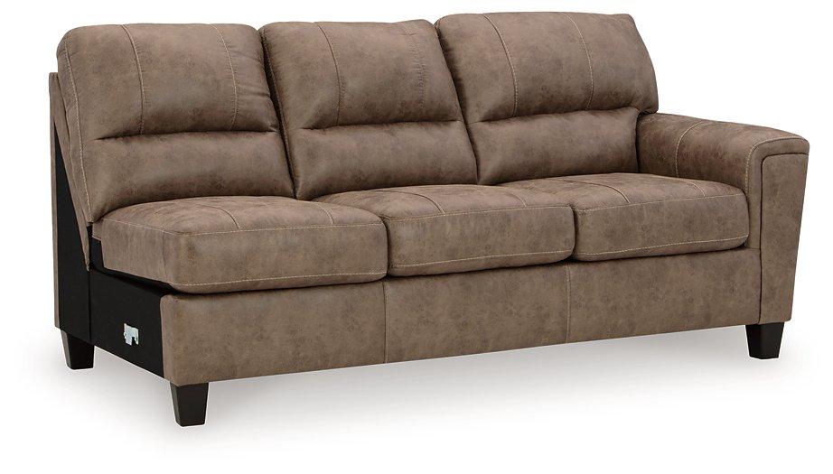 Navi 2-Piece Sectional Sofa Sleeper Chaise