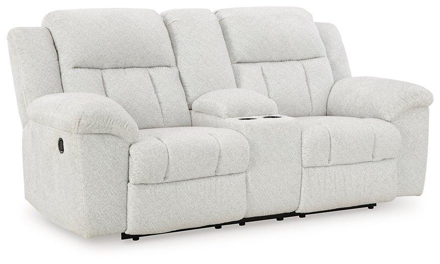 Frohn Reclining Loveseat with Console